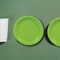 24 Count Lime Green Round Dessert Plates for Summer Parties 7 Inch